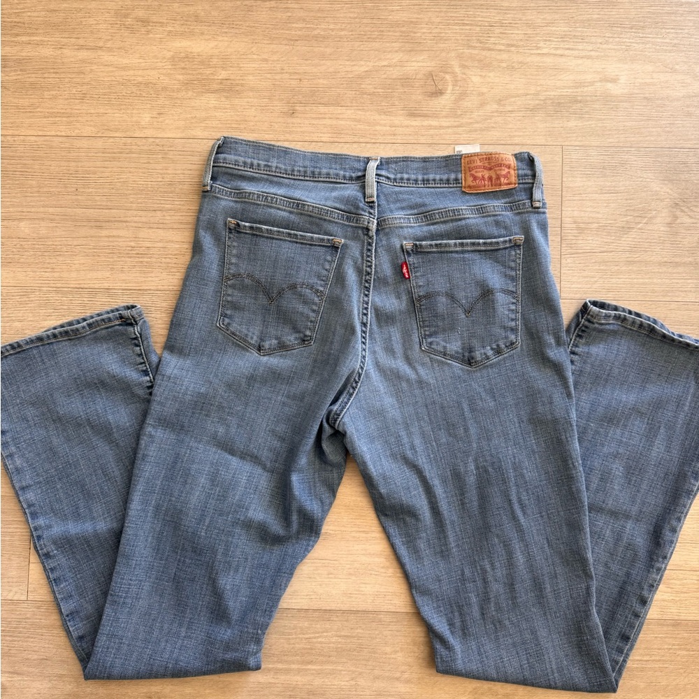 Levi's Blue Boot Cut Jeans for Women